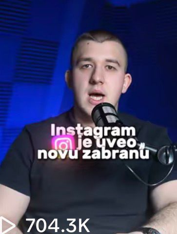 Short-form video rezultat 1 za klijenta Aleksa — 28.8M+ pregleda nakon Steponi saradnje