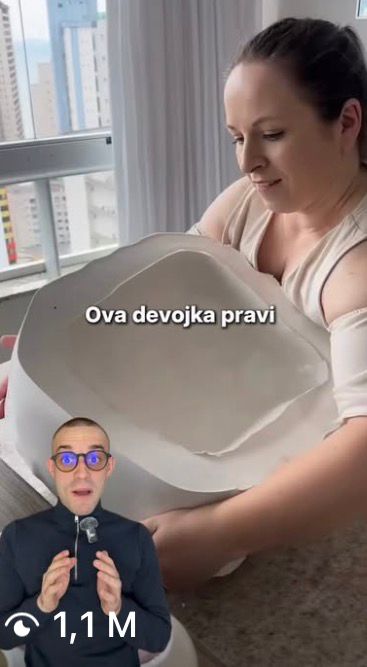 Steponi (@ssteponi) viralni short-form klip sa 1.1M pregleda — dokaz organskog rasta i angažmana